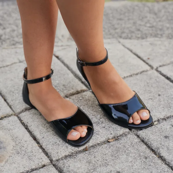 Barefoot sandále LILY 3.0 Black