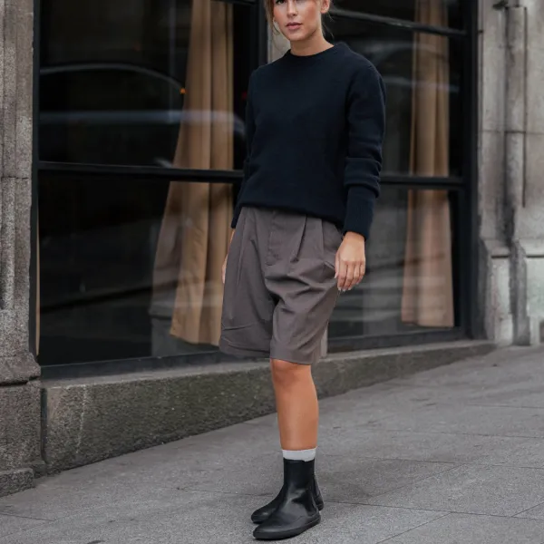 Barefoot Chelsea čižmy VICTORY Black