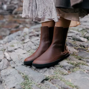 Barefoot Chelsea čižmy VICTORY Brown