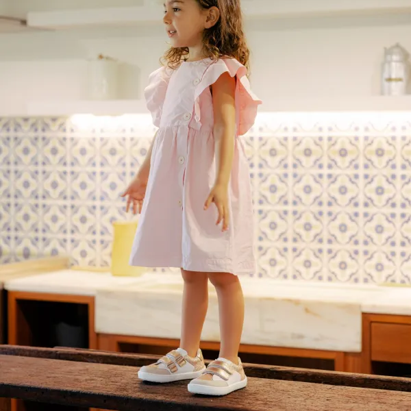 Detské barefoot tenisky CHARM Mini Rose Gold