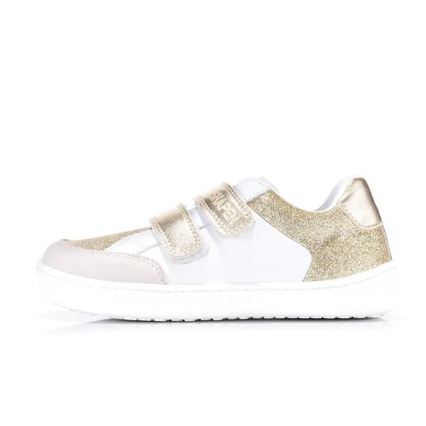 Detské barefoot tenisky CHARM Mini, Light Gold