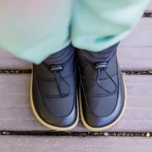Detské barefoot čižmy FROSTY Mini, Black