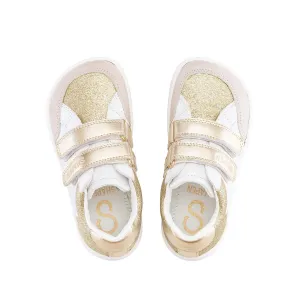 Detské barefoot tenisky CHARM Mini, Light Gold