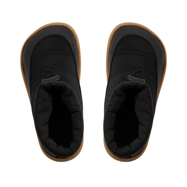 Detské barefoot čižmy FROSTY Mini, Black