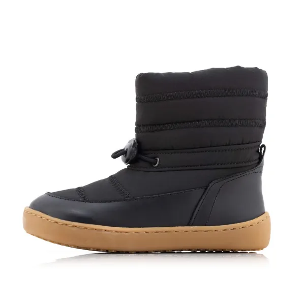 Detské barefoot čižmy FROSTY Mini, Black