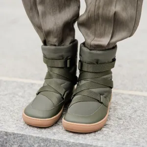 Barefoot snehule FROSTY 2.0 Olive