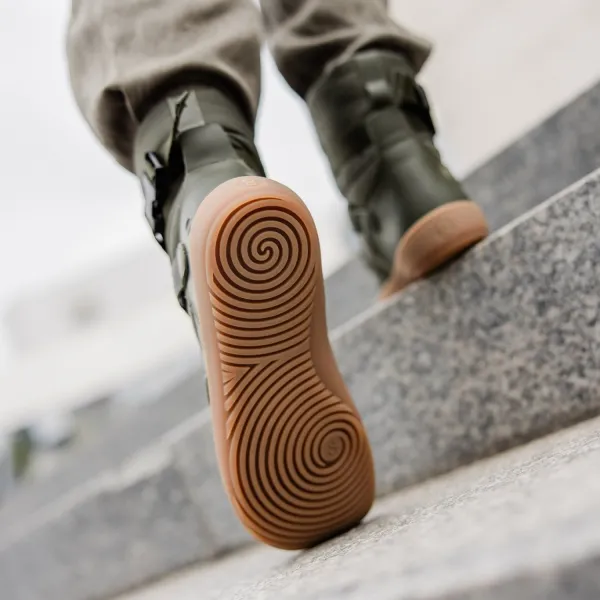 Barefoot snehule FROSTY 2.0 Olive