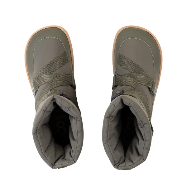 Barefoot snehule FROSTY 2.0 Olive