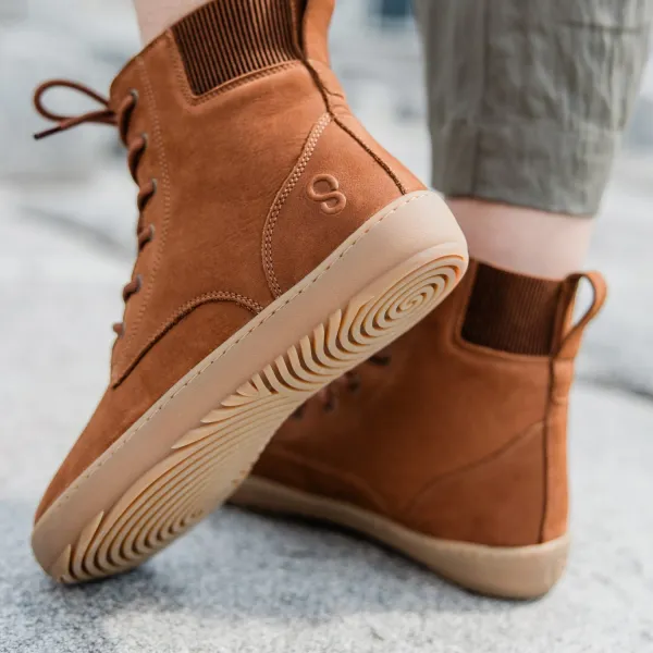 Barefoot topánky URBANEER 2.0 Caramel