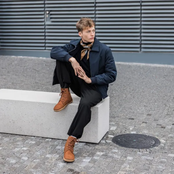 Barefoot topánky URBANEER 2.0 Caramel