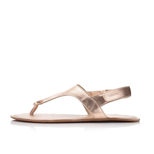 Barefoot sandále NOMAD Rose Gold