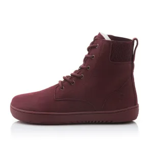 Barefoot topánky URBANEER 2.0 Burgundy