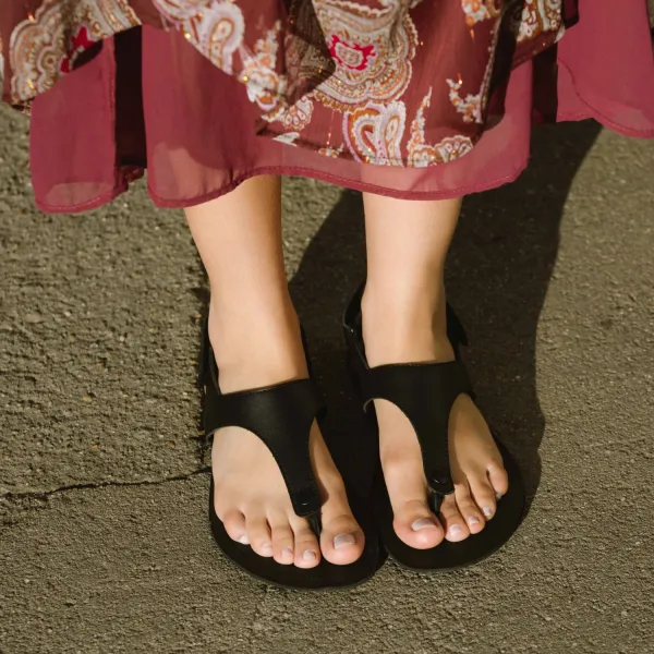 Barefoot sandále NOMAD Black