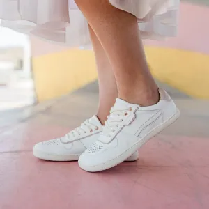 Barefoot tenisky FLOWIN White & Pink