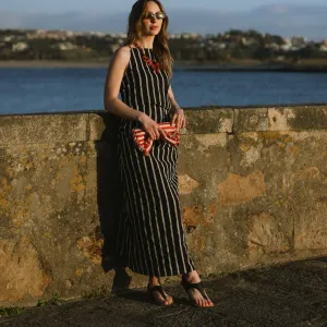 Barefoot sandále NOMAD Black with Cork