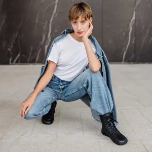 Barefoot topánky URBANEER 2.0 Smooth Black