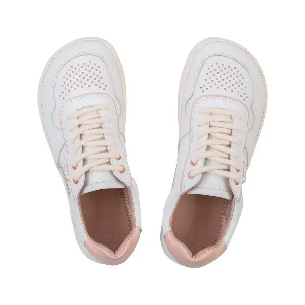 Barefoot tenisky FLOWIN White & Pink