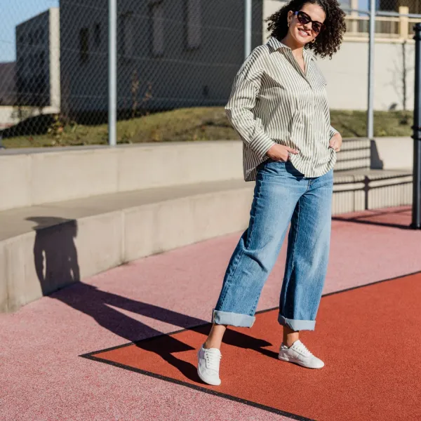 Barefoot tenisky FLOWIN White & Grey