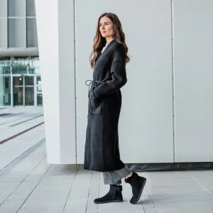 Barefoot členkové čižmy FLUFFY 2.0 Black