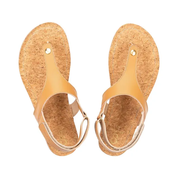Barefoot sandále NOMAD Camel Vegan