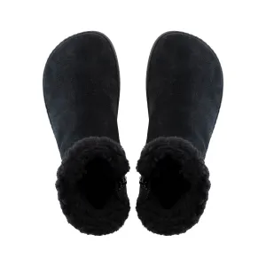 Barefoot členkové čižmy FLUFFY 2.0 Black