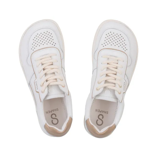Barefoot tenisky FLOWIN White & Beige