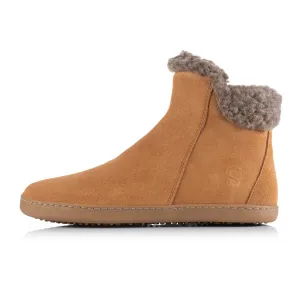 Barefoot členkové čižmy FLUFFY 2.0 Brown