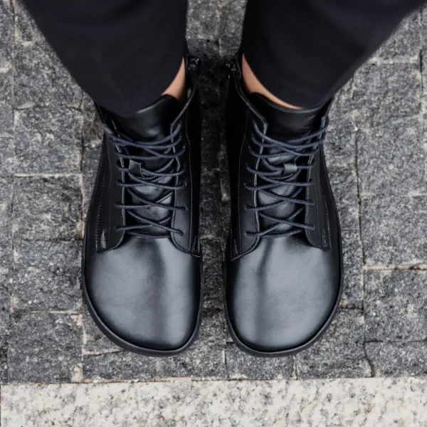 Barefoot topánky COZY 2.0 Smooth Black