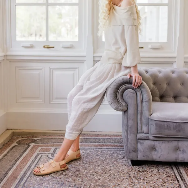 Barefoot sandále DAZZLE Beige