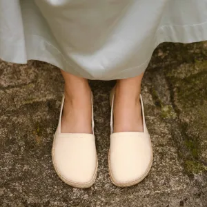 Barefoot Espadrilky PLAYA Beige Vegan
