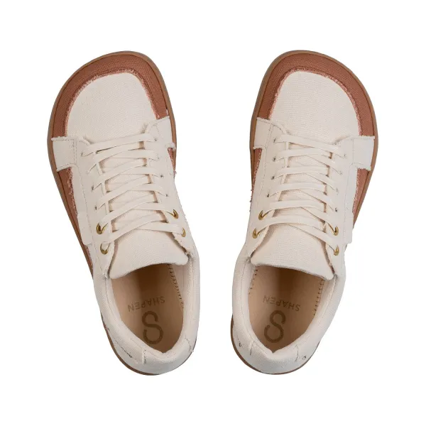 Barefoot tenisky VIBIN Beige Vegan
