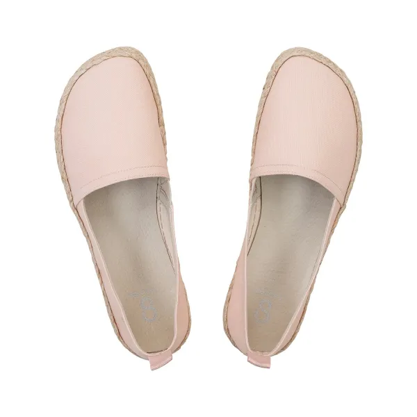 Barefoot Espadrilky PLAYA Pink Vegan