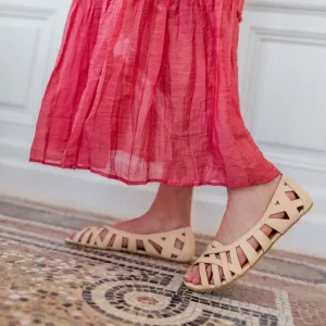 Barefoot baleríny CAMILLE Natural