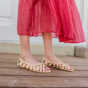 Barefoot baleríny CAMILLE Natural