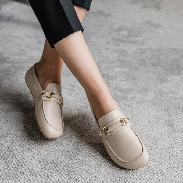 Barefoot mokasíny VERSA 2.0 Beige