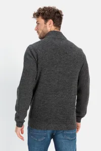 Sveter Camel Active Pullover Troyer Graphite Gray