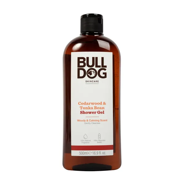 Bulldog Cedarwood and Tonka Bean sprchový gél pre mužov 500 ml