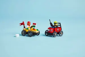 LEGO® City 60458 Pretekársky balíček: Rozvoz pizzy vs. hasičské auto