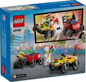 LEGO® City 60458 Pretekársky balíček: Rozvoz pizzy vs. hasičské auto