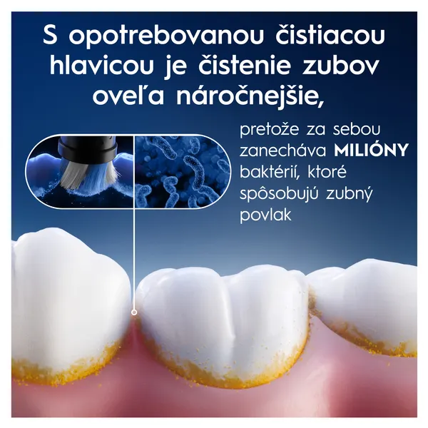 Oral B iO Ultimate Clean náhradné hlavice na zubnú kefku White 6 ks