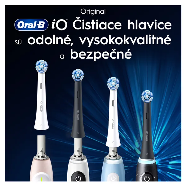 Oral B iO Ultimate Clean náhradné hlavice na zubnú kefku White 6 ks