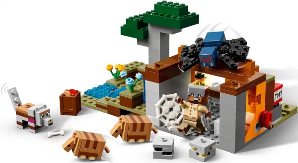 LEGO® Minecraft® 21269 Výprava do bane a pásavec