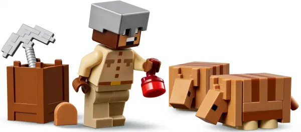 LEGO® Minecraft® 21269 Výprava do bane a pásavec