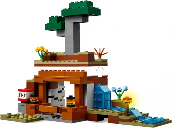 LEGO® Minecraft® 21269 Výprava do bane a pásavec