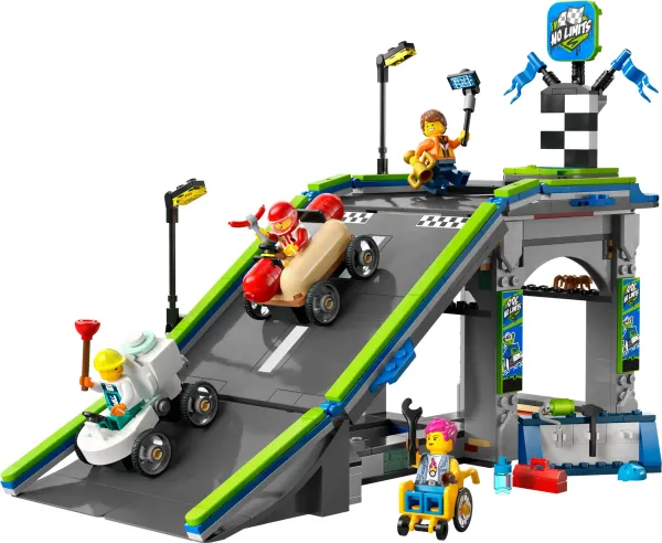 LEGO® City 60460 Tvoje pravidlá Pretekárska dráha s rampami