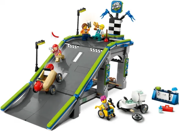 LEGO® City 60460 Tvoje pravidlá Pretekárska dráha s rampami