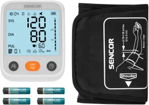 Sencor SBP 1150WH digitálny tlakomer
