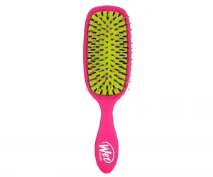 Kefa na rozčesávanie vlasov s nylonovými a diviačími štetinami Wet Brush Shine Enhancer - ružová + darček zadarmo