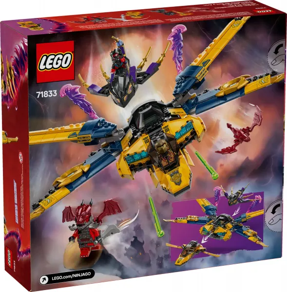 LEGO® NINJAGO® 71833 Rasovo a Arinovo superbúrkové lietadlo