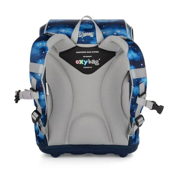 Oxybag UNICORN 1 Školská aktovka, tmavo modrá, veľkosť